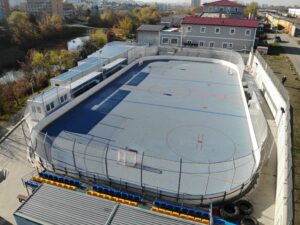 Aréna Hostivař – hokejbalové hřiště se zázemím